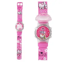 DAYOSHOP - Reloj Niños Digital Luces Tapa Infantil Niños Niñas