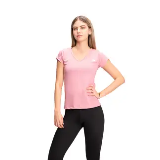 KRUNNER - Camiseta Malla Deportiva para mujer Rosado 4 KRUNNER.