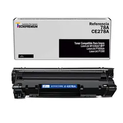 GENERICO - Toner Compatible CE278A Negro Imp LaserJet Pro M1536dnf MFPP1606dn