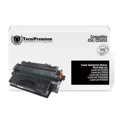 GENERICO - Toner Compatible CE505X Negro Impre Laserjet P2035 P2050 P2055