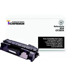 GENERICO - Toner Compatible CF280A Negro Imp LaserJet 400M401dnM401dneM401dw