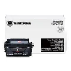 GENERICO - Toner Compatible Q7551X Negro Impre LaserJet P3005 M3027 M3035