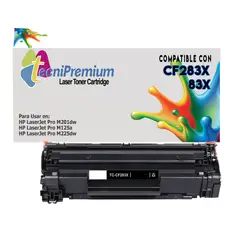 GENERICO - Toner Compatible CF283X Negro Impre Laserjet M201dw M125a M225dw