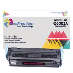 GENERICO - Toner Compatible Q6003A Magenta Impre 160026002605CM1015CM1017