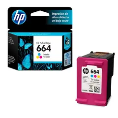 HEWLETT PACKARD - CARTUCHO ORIGINAL COLOR HP 664 F6V28AL