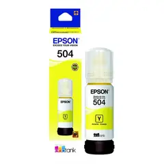 EPSON - Tinta 504 Amarillo Original Para L4150 L4160 L6161 L6171 L6191