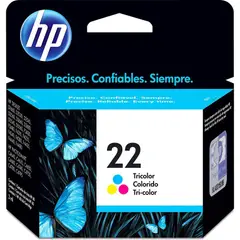 HEWLETT PACKARD - CARTUCHO ORIGINAL HP 22 Para Officejet J3640 J3680 5610 4315 PSC1410