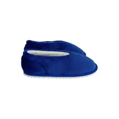 EMAAR HOMEWEAR - Pantuflas babuchas zapato dama azul rey.