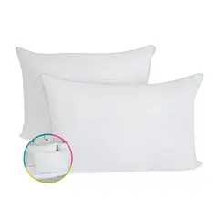 HOGARETO - Set x 2 Almohadas Premium 70x50cm Blanco