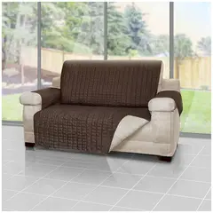 ENERGY PLUS - Forro protector de sofá y muebles reversible 2 puestos