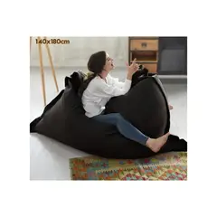 DORMIPUFF - Puff Almohadon Negro