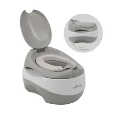 PREMIUM BABY - Vasenilla Bebe 3 en 1 Vera Gris