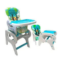 PRIORI - Silla Comedor Bebe 2 En 1 PCM10-Azul