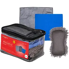 MOMO - Kit Lavado Carro Secado Microfibra Limpieza ACK001