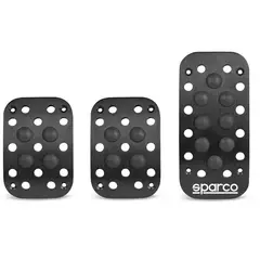 SPARCO - Pedales Carro Tuning Vehiculo Mecanico Lujo SPC0401BK