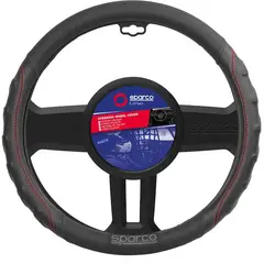 SPARCO - Forro Timon Cubre Volante Protector Lujo SPS102RD