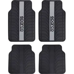 SPARCO - Tapete 4 Piezas Carro Piso Vehiculo SPC1913GR