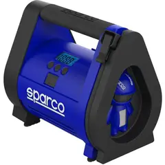 SPARCO - Compresor Aire Medidor Presión Carro Llantas 100PSI