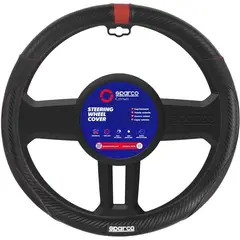 SPARCO - Forro Timon Volante Carro Protector Lujo SPS123RD