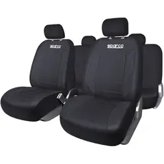 SPARCO - Set Fundas Asiento Forro Para Silla SPS426BKCB