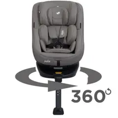 JOIE - Silla Carro Spin Gr 0+,1 360 Gray Flannel