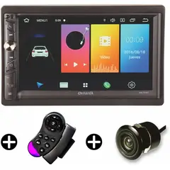 AIWA - Radio Carro Android 10 WiFi Pantalla 7' HD Mirrorlink Bluetooth