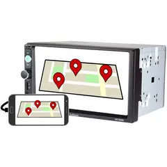 BOWMANN - Radio Carro Pantalla Tactil Bluetooth Mirrorlink USB DD-5200