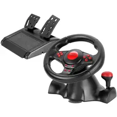 XTRIKE ME - Volante Juegos Carrera Pedales Simulador Manejo GP-903.