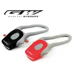 GW - Luz Delantera/Trasera Sapito Led para Bicicleta 15 LM