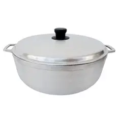 GENERICO - Olla caldero 29 Cm Aluminio Alta Pureza # 10