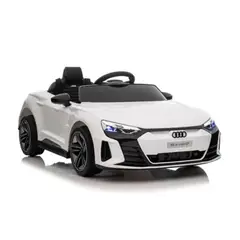 SUBE - Carro Eléctrico Para Niños Recargable Montable AudiQ5 Blanco