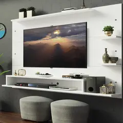 MADESA - Centro de Entretenimiento Panel para TV Alfa Hasta 60 Pulgadas
