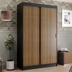 MADESA - Closet Tokio 2 Puertas Corredizas 2 Cajones