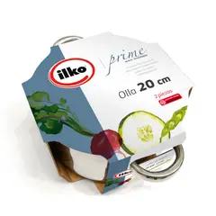 ILKO - Olla acero inoxidable prime 20 cm