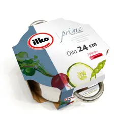 ILKO - Olla acero inoxidable prime 24 cm