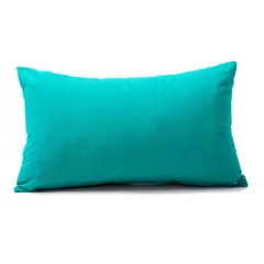 BANZAY - Funda para Almohada en Tela 70x50 - Turquesa