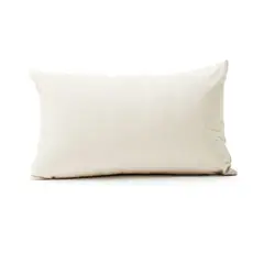 BANZAY - Funda para Almohada en Tela 70x50 - Marfil