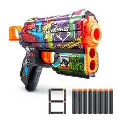 X SHOT - Lanzador Dardos Skins Flux Graffiti - XSHOT
