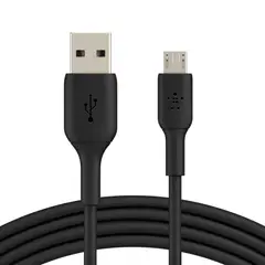 BELKIN - Cable USB-A a Micro USB 1mt BLK Negro