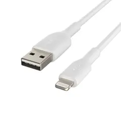 BELKIN - Cable USB-A De 2mt WH Lightning Blanco