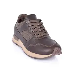 SKY WALK - Casual Cuero Hombre 663111318Cafe