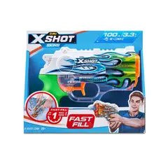 X SHOT - Lanzador Agua Skins Nano Emerald Flame