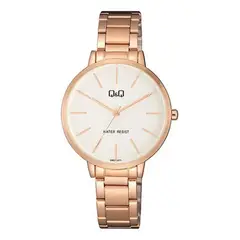 Q AND Q - Reloj Mujer Analogo Q&Q QB57J011Y Oro Rosa