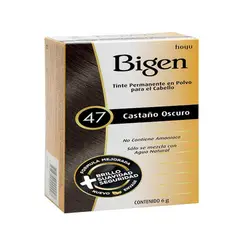BIGEN - Tinte Permanente Para Cabello Castaño Oscuro 47