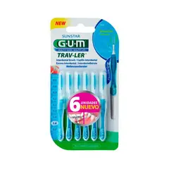 GUM - Cepillo Interdental Proxabrush 1.6 Mm x 6 Und