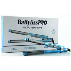 BABYLISS - Plancha Profesional Nano Titanium Placas Laterales 1”