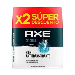 AXE - Antitranspirante Desodorante Chill 2 X 90 Gr