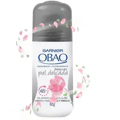 GARNIER - Desodorante Roll On Piel Delicada x 65 Gr