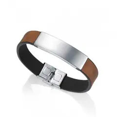 VICEROY - Pulsera hombre 75061p01011 acero marron_.