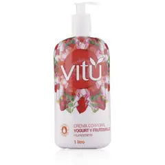 VITU - Crema Corporal Humectante Yogurt & Frutos Rojos X 1000 Ml